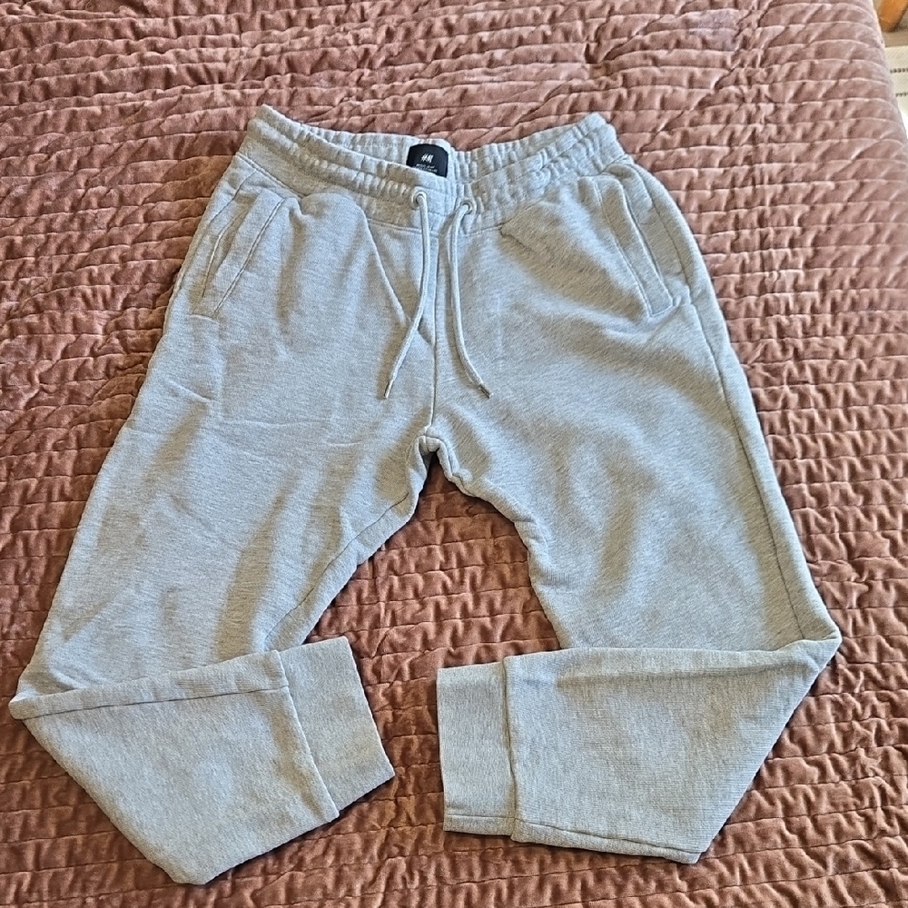 H&M Light Gray Joggers for Men